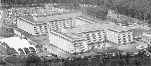 This is a general view of the new headquarters of the Central Intelligence Agency, CIA, at Langley, Va., on July 10, 1962 This is a general view of the new headquarters of the Central Intelligence Agency, CIA, at Langley, Va., on July 10, 1962 - Sputnik International