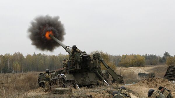 Ukrainian artillerists (File) - Sputnik International