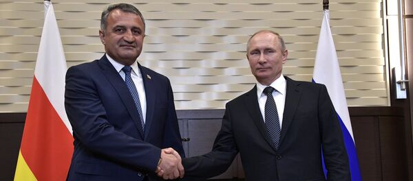 President Putin meets with President of South Ossetia Bibilov (File) President Putin meets with President of South Ossetia Bibilov (File) - Sputnik International