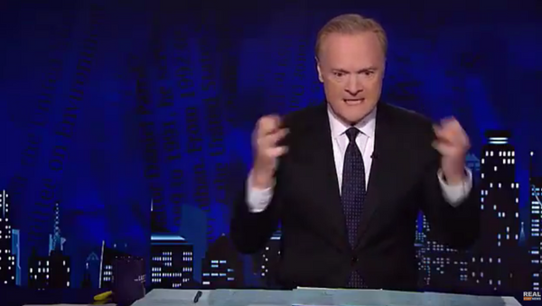 Footage shows MSNBC anchor Lawrence O'Donnell lose his temper - Sputnik International