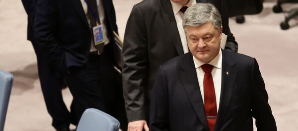 Ukraine's President Petro Poroshenko Ukraine's President Petro Poroshenko - Sputnik International