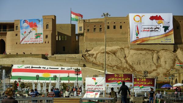On September 25,  Iraqi Kurdistan is set to hold a long-scheduled referendum on its independence from Baghdad. - Sputnik International