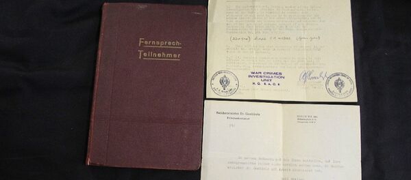 Adolf Hitler's phone directory Adolf Hitler's phone directory - Sputnik International