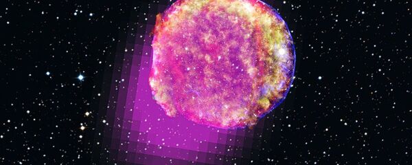 Tycho Brahe star shines in gamma rays Tycho Brahe star shines in gamma rays - Sputnik International