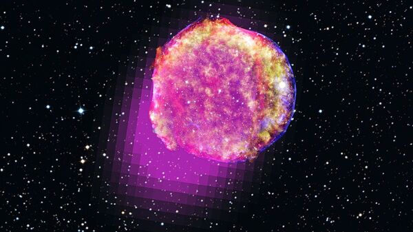 Tycho Brahe star shines in gamma rays - Sputnik International