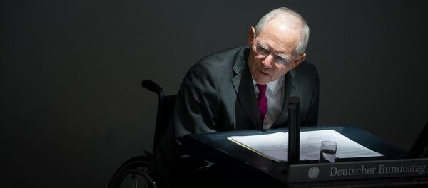 German Finance Minister Wolfgang Schaeuble (File) German Finance Minister Wolfgang Schaeuble (File) - Sputnik International