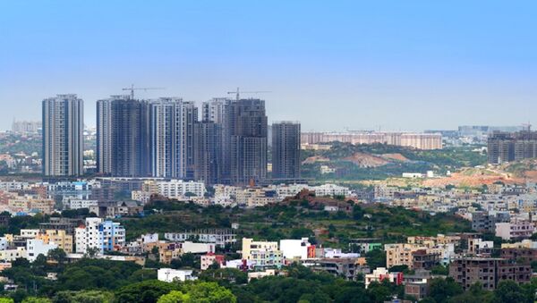 Hyderabad Financial district, India. (File) - Sputnik International