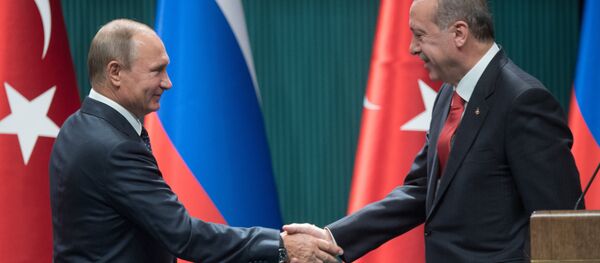 Visit of Russian President Vladimir Putin to Ankara, Turkey - Sputnik International