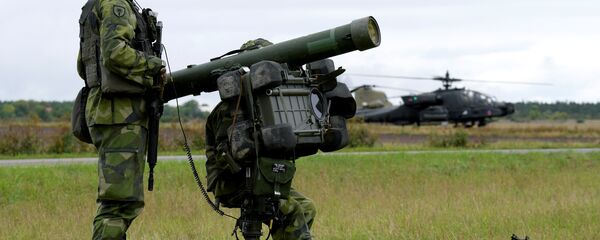 Swedish air defence practice for the first time against attack helicopters as part of the military exercise (File) Swedish air defence practice for the first time against attack helicopters as part of the military exercise (File) - Sputnik International