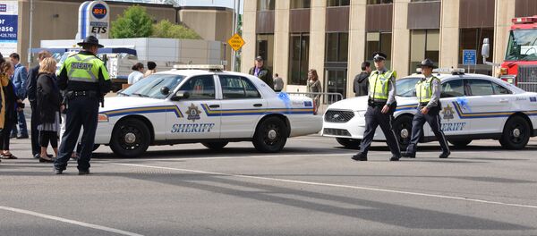 Police in Edmonton, Canada Police in Edmonton, Canada - Sputnik International