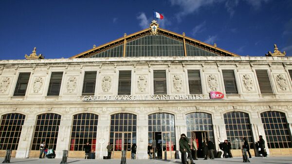 This file photo taken on December 10, 2007 shows the Saint-Charles train station in Marseille - Sputnik International