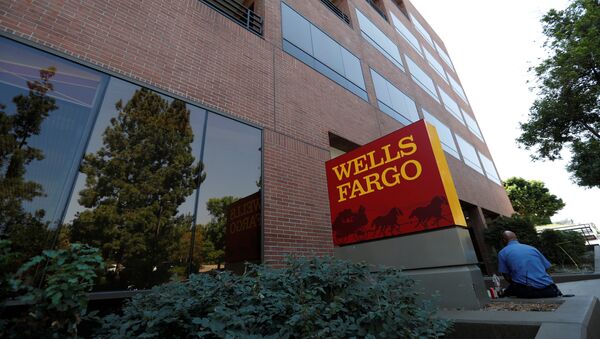 A Wells Fargo banking location is pictured in Pasadena, California, U.S., September 8, 2017 - Sputnik International