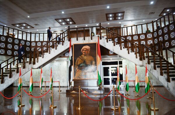 The Iraqi Kurdistan parliament building The Iraqi Kurdistan parliament building - Sputnik International