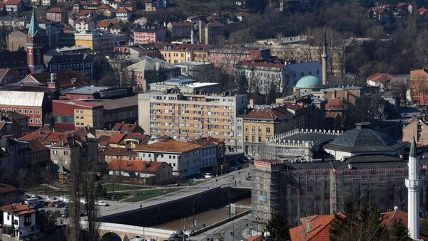 General view of Bosnian capital Sarajevo. (File) - Sputnik International