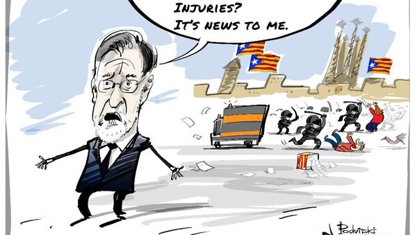Spain Feels the Pain - Sputnik International
