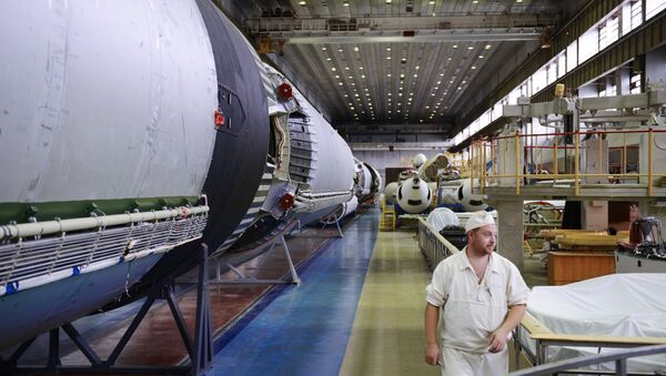 A shop at the Khrunichev State Research and Production Space Center. (File) - Sputnik International