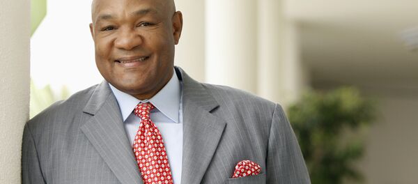 Former heavyweight champion George Foreman Sr. poses for a portrait during the Television Critics Association summer press tour in Beverly Hills, Calif. (File) Former heavyweight champion George Foreman Sr. poses for a portrait during the Television Critics Association summer press tour in Beverly Hills, Calif. (File) - Sputnik International