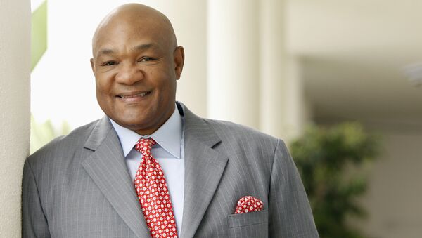 Former heavyweight champion George Foreman Sr. poses for a portrait during the Television Critics Association summer press tour in Beverly Hills, Calif. (File) - Sputnik International