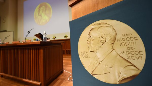 A medal of Alfred Nobel - Sputnik International