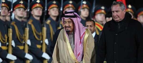 King of Saudi Arabia Salman bin Abdulaziz Al Saud arrives in Moscow - Sputnik International