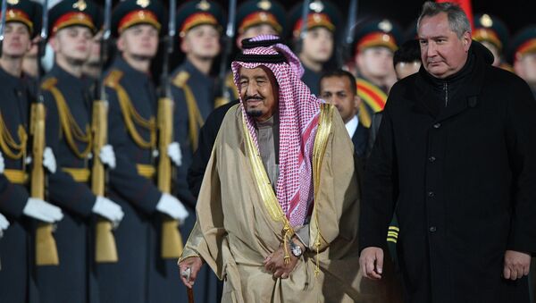 King of Saudi Arabia Salman bin Abdulaziz Al Saud arrives in Moscow - Sputnik International