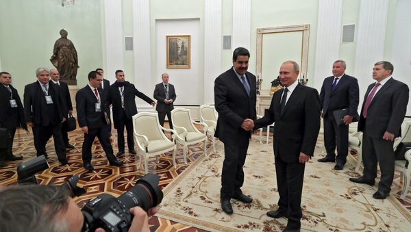 President Vladimir Putin meets with President of Venezuela Nicolas Maduro - Sputnik International