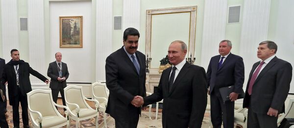 President Vladimir Putin meets with President of Venezuela Nicolas Maduro - Sputnik International