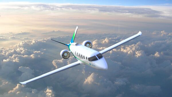 Zunum Aero’s hybrid-electric aircraft, due to enter service in 2022 - Sputnik International