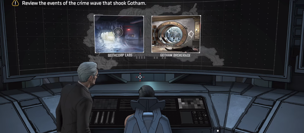 A screenshot from Batman: The Enemy Within, the episodic video game from developer Telltale Games. This scene, from Episode Two: The Pact, depicts the corpse of murdered Russian ambassador to Turkey Andrei Karlov. - Sputnik International