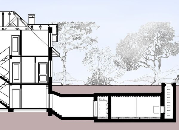 Underground bunker plan Underground bunker plan - Sputnik International