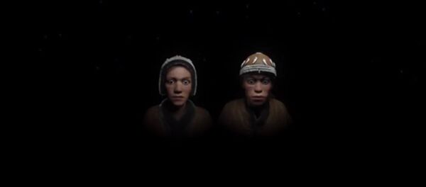 Russia 30000 years ago: Sungir 3D reconstruction of children - Sputnik International