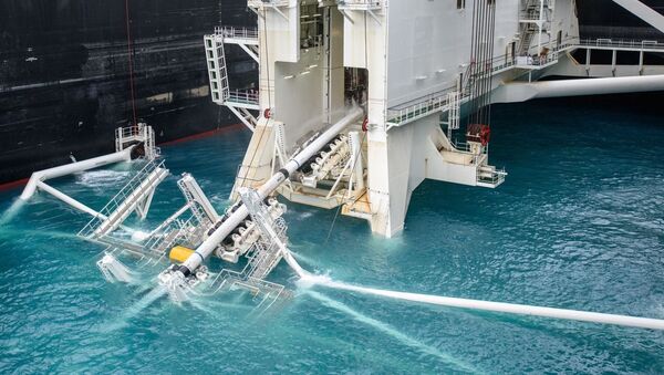 Deep water pipe laying of the TurkStream offshore pipeline - Sputnik International