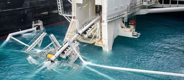 Deep water pipe laying of the TurkStream offshore pipeline - Sputnik International