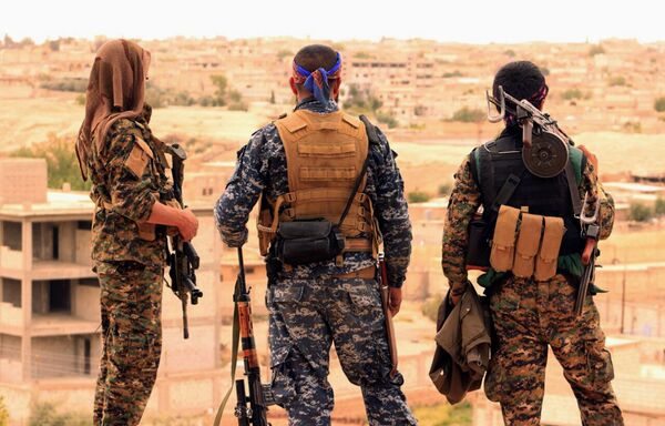 Fighters from the SDF. (File) Fighters from the SDF. (File) - Sputnik International