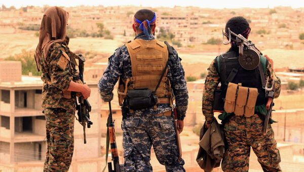 Fighters from the SDF. (File) - Sputnik International