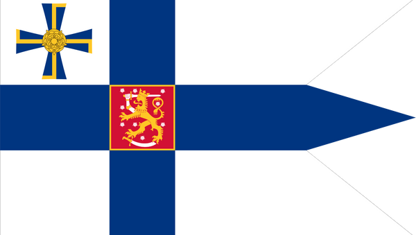 Swallow-tailed state flag for the president of the Republic of Finland - Sputnik International