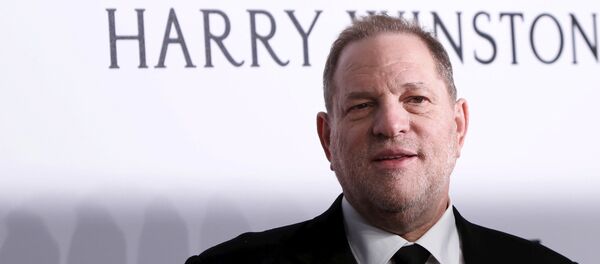 Film producer Harvey Weinstein attends the 2016 amfAR New York Gala at Cipriani Wall Street in Manhattan, New York - Sputnik International