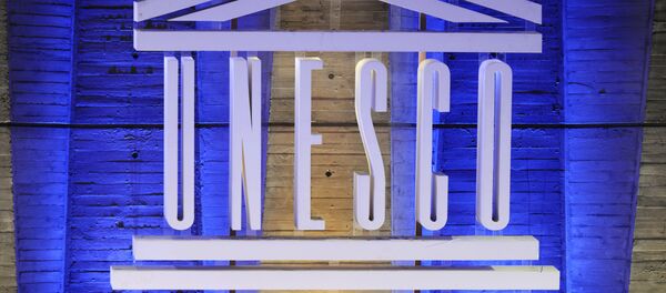 A logo of the United Nations Educational, Scientific and Cultural Organization (UNESCO) A logo of the United Nations Educational, Scientific and Cultural Organization (UNESCO) - Sputnik International