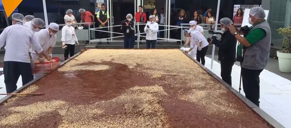 World's Biggest Chocolate Bar World's Biggest Chocolate Bar - Sputnik International
