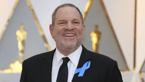 Harvey Weinstein poses on the Red Carpet after arriving at the 89th Academy Awards in Hollywood, California, U.S. (File) - Sputnik International