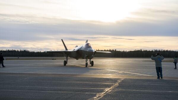 F-35A in Alaska - Sputnik International