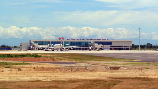 Mattala Rajapaksa International Airport Terminal. - Sputnik International
