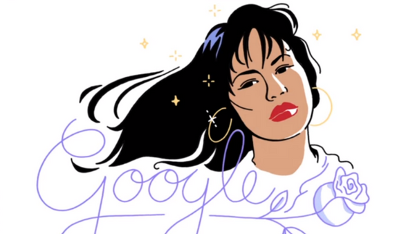 Selena Quintanilla, dubbed the Queen of Tejano music, is honored in a Google Doodle Tuesday, October 17, 2017 on the anniversary of the late singer's 1989 debut album - Sputnik International