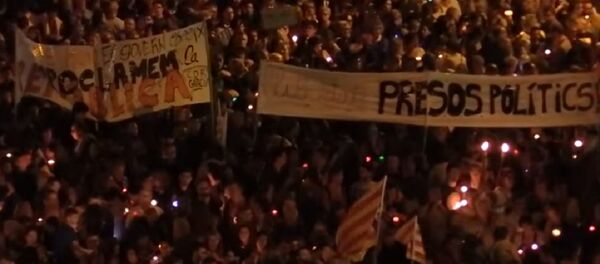 Rally In Barcelona In Support Of Catalan Politicians - Sputnik International