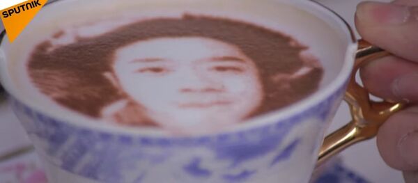 Coffee With Selfie Printed On Milk Foam - Sputnik International