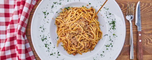 A plate of pasta A plate of pasta - Sputnik International