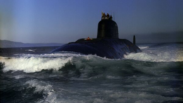 Soviet nuclear submarine 50 Let SSSR sets off for a mission. - Sputnik International