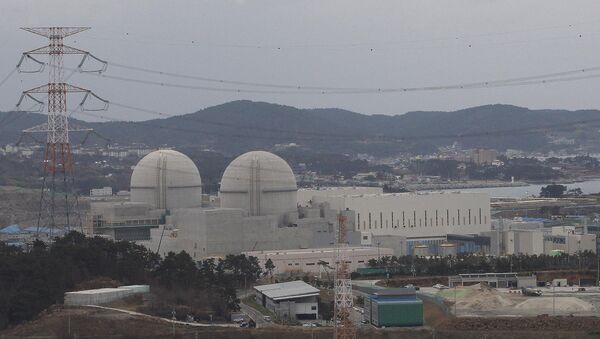 Nuclear power plants, Shin Kori 3, right, and Shin Kori 4 are under construction in Ulsan, South Korea (File) - Sputnik International
