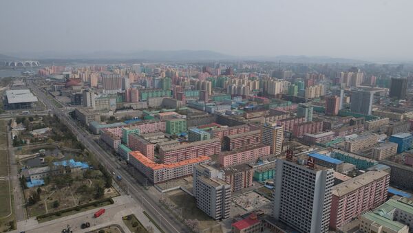 View of Pyongyang from the Juche Tower - Sputnik International