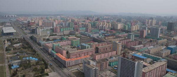 View of Pyongyang from the Juche Tower - Sputnik International